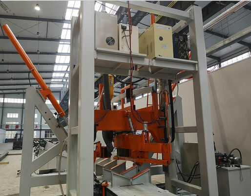 جودة  HM2500/12000 Shut Welding Machine For High Mast / Mono Pole / Communication Pole مصنع