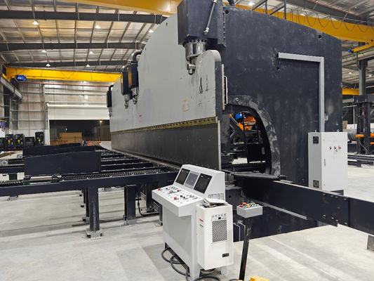 DELEM DA53T التحكم 650 طن الآلي الكبيرة CNC فرامل مطبعة التانيم
