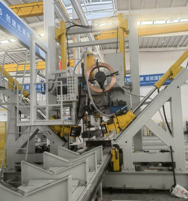 HM1600/12000 آلة لحام مغلقة للعمود العالي / قطب أحادي / قطب الاتصال