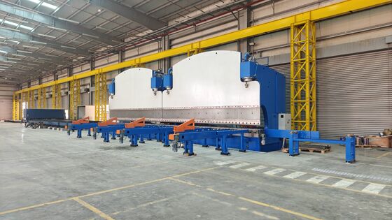 الفرامل الهيدروليكية للضغط مع قوة عمل 2X1200Ton وطول الجدول 2X6250mm لفترة خدمة طويلة