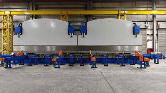 12000KN CNC Tandem Press Brake 2×6000ملم لـ 14ملم الفولاذ