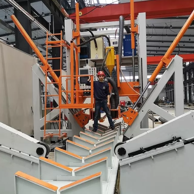 آلة لحام أوتوماتيكية CNC لغلق لحام أعمدة الإنارة HM2500/14000 بقطر أقصى 2500 مم