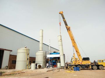 7.0x1.2x2.2m الزنك دبابات تراجع الساخنة معدات الجلفنة مع نظام حماية البيئة