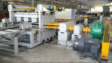 800 - 1600mm Q235A hot-rolled لطيف فولاذ قطع ملف إلى طول آلة خطّ