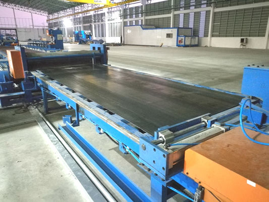 مقتصد عال سارية ضوء عمود خطّ/عمليّة قطع آلة لعمود خفيف 12000mm