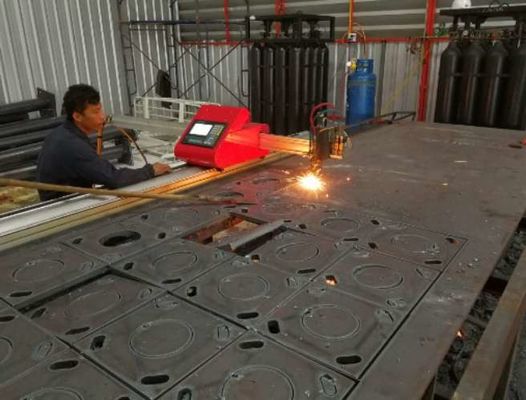 cnc قابل للنقل لهب عمليّة قطع آلة, خفيف Pole آلة أن يقطع خفيف Pole لوحة حقير
