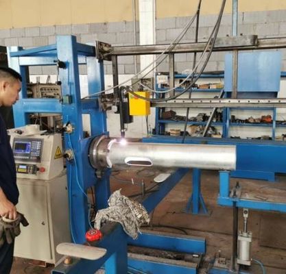 Good price 120mm 260mm ضوء القطب آلة لحام مخروطي صنع القطب ملموسة الانترنت