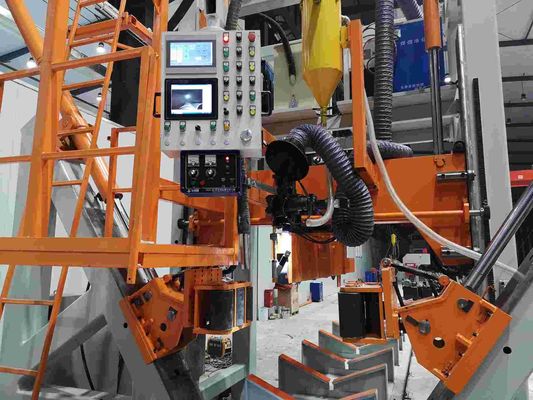 CNC 5G قطب مغلق آلة لحام HM800/14000 14m الطول التصميم متعدد الأطراف
