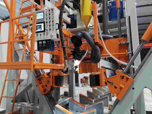CNC 5G قطب مغلق آلة لحام HM800/14000 14m الطول التصميم متعدد الأطراف